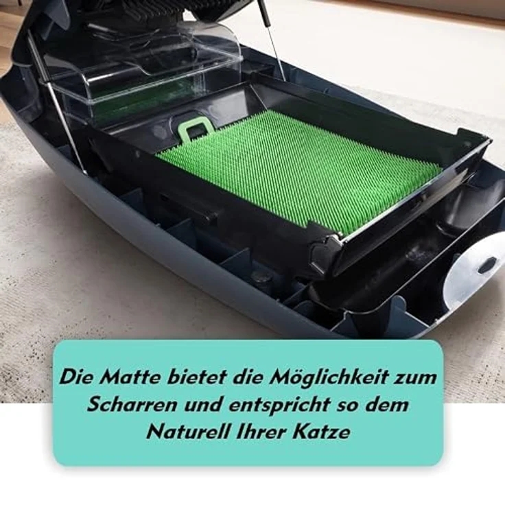Rohrschneider Katzentoilette selbstreinigend mit Wasserspülung - Autonome Katzentoilette mit Geruchskontrolle, in eleganter Farbe erhältlich – Bild 5