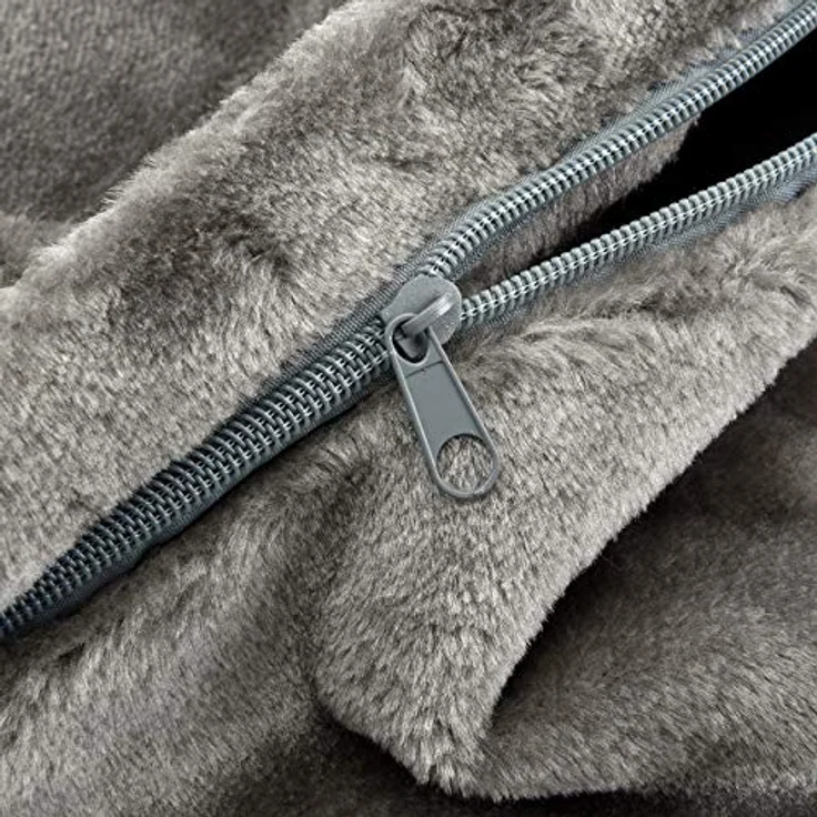 CanadianCat Company Liegemulde für Katzen, Heizungs-Liege in grau, ca. 45x26x31 cm, waschbarer Kissenbezug, passend für Heizkörper bis 13 cm – Bild 4