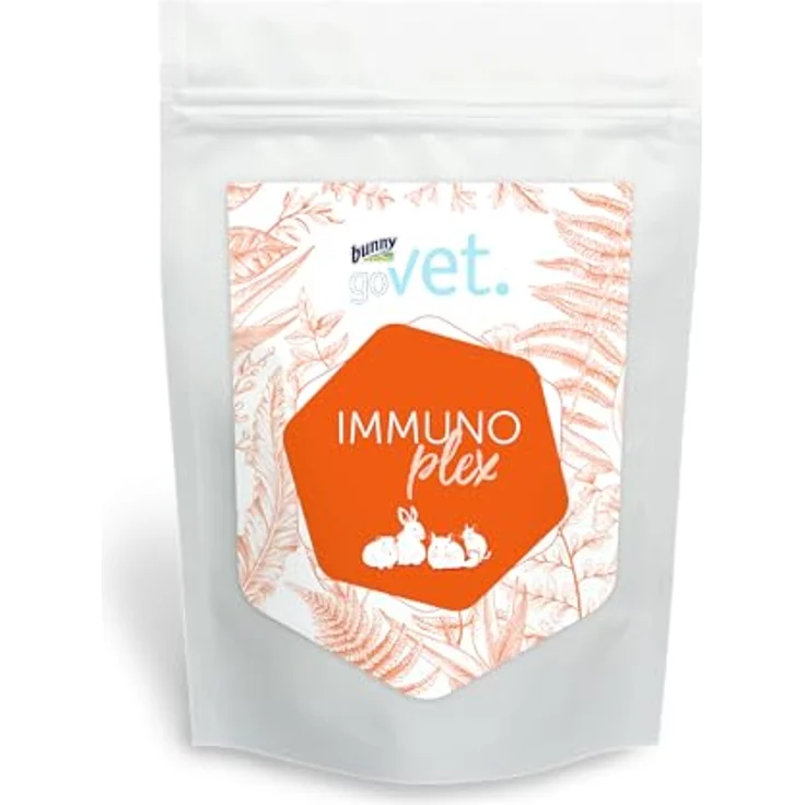 Bunny Nature Bunny goVet IMMUNOplex, 325 g Ergänzungsfuttermittel für Kleintiere, 100% Natur, ohne Zucker und Zusatzstoffe