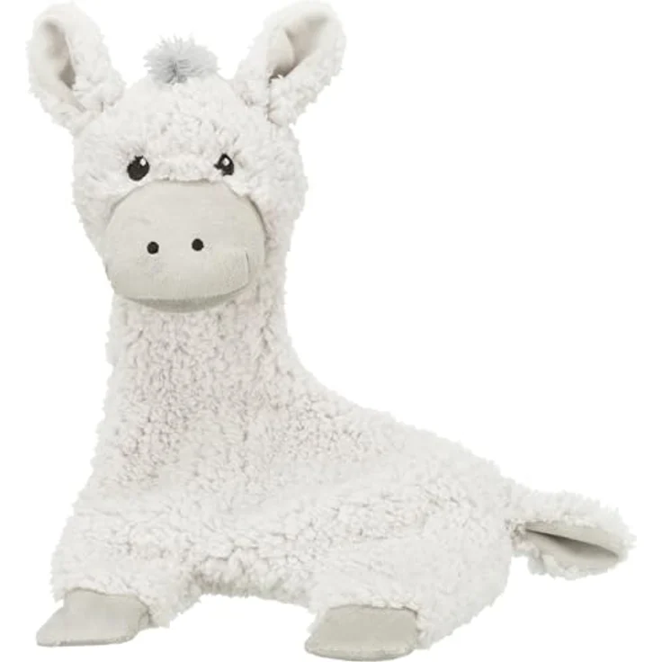 TRIXIE Tierkuscheltier Trixie Be Esel Elenor, mit Stimme und Knistergeräuschen, 40 cm, grau – Bild 2