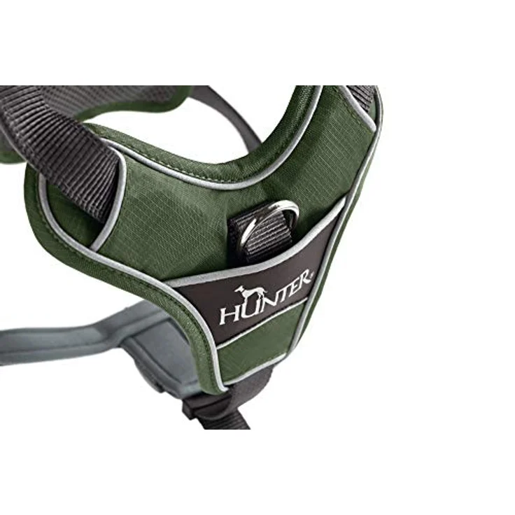 Hunter Hunde-Geschirr Divo grün-grau S – Bild 6