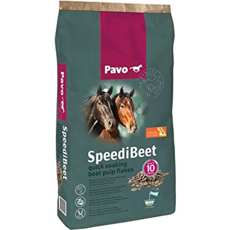 Pavo SpeediBeet 15kg, Pferdefutter mit kurzer Einweichzeit, melassefrei und niedrigem Zuckergehalt, ideal bei Hufrehe und EMS – Bild 1
