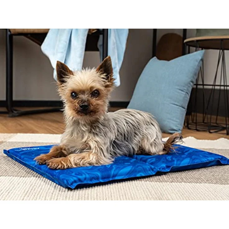 TrendPet Arctic Comfort - 20mm Premium Kühlmatte für Hunde, selbstkühlende Matte mit extra dickem Schaumstoff, 5 Größen, 50x35cm – Bild 3