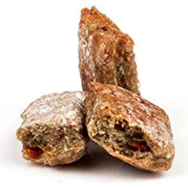 napani Glücks-Keks, vegane Hundeleckerli aus Bio-Dinkelvollkornmehl, Bio-Karotten & Bio-Äpfeln, handgefertigt, 200g – Bild 3