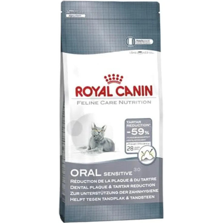 Royal Canin Dental Care, 1,5 kg Katzenfutter für Zahngesundheit mit Zahnsteinreduktion und mechanischem Abriebeffekt