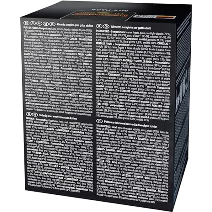 LEONARDO Finest Selection Premium Katzenfutter Mix-Pack, 6x85g Nassfutter, getreidefreie Rezeptur mit Huhn, Fasan, Kaninchen, Ente, Kalb & Lamm, für ausgewachsene Katzen, Made in Germany – Bild 4