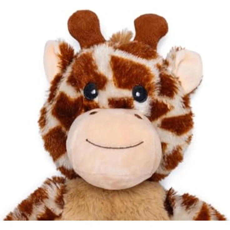 Beeztees Dschungel Giraffe, extra großes Hundespielzeug aus weichem Plüsch ohne Squeaker, braun – Bild 3