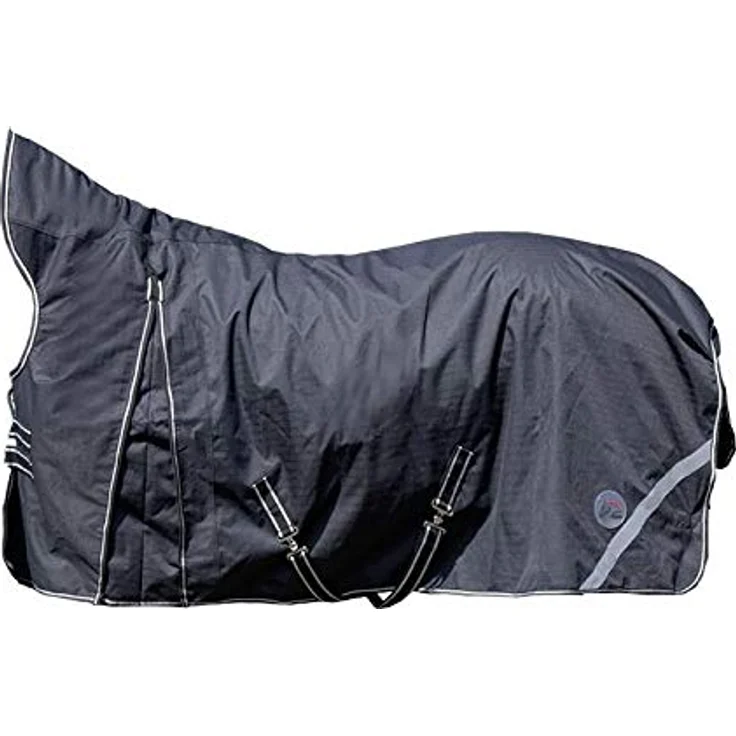 HKM Eco Weidedecke 6900, wasserdicht und winddicht, atmungsaktiv, dunkelblau, Größe 115 – Bild 2
