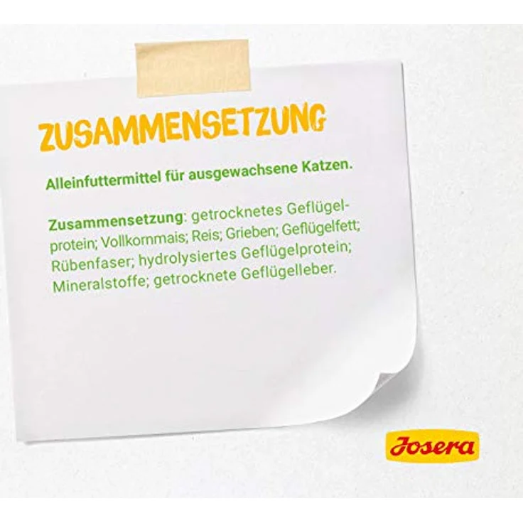 Josera SensiCat, Premium Trockenfutter für empfindliche Katzen, 400 g, Geflügel & Reis, weizenfrei, extra verträgliche Rezeptur, made in Germany – Bild 5