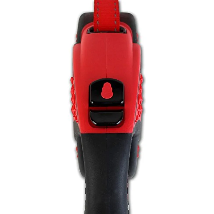 KONG Ultimative einziehbare Hundeleine, extra groß, grau, 5 m mit Softgrip-Griff und intuitivem Bremssystem – Bild 3