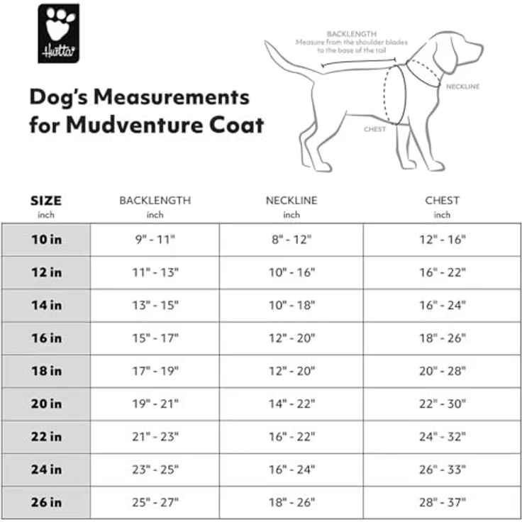 Hurtta Mudventure Hundemantel ECO, Regenjacke für Hunde mit wassersäule über 10.000 mm, verstellbar, Cinnamon, 50 cm – Bild 5