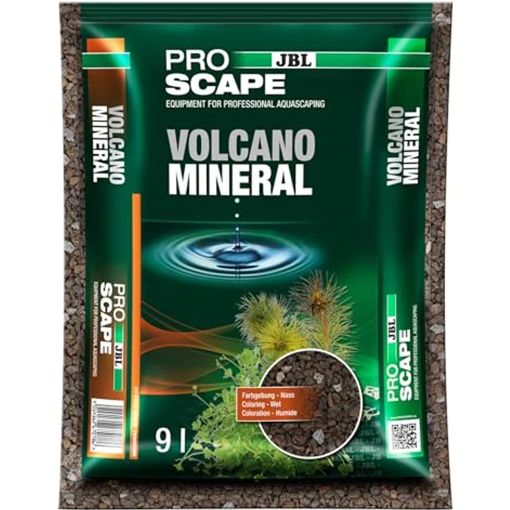 JBL ProScape Volcano Mineral, Aquarien-Substrat mit 9 l Inhalt für optimale Pflanzenwachstumsbedingungen – Bild 2