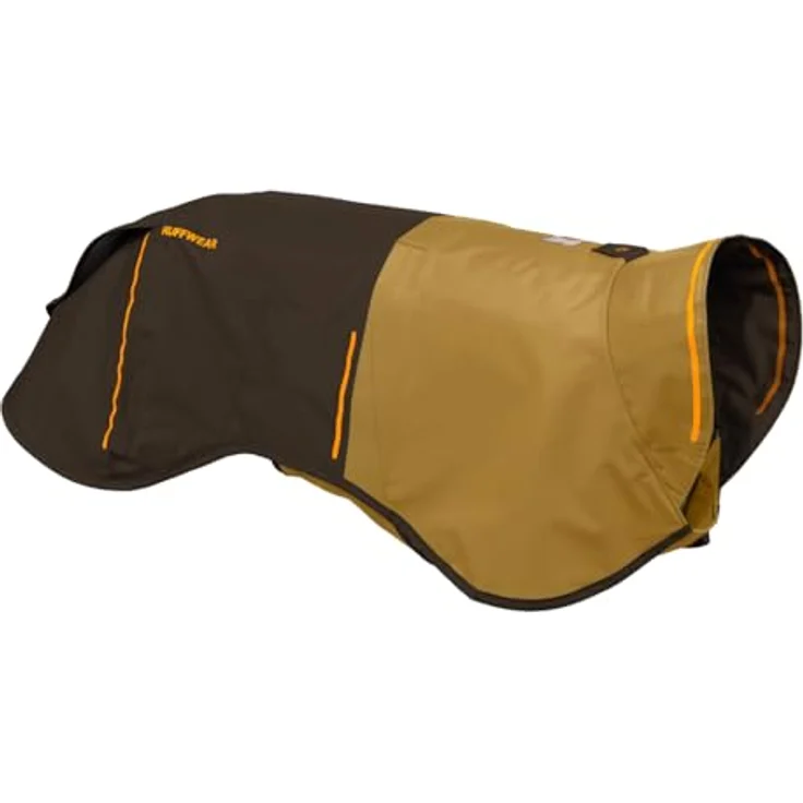 Ruffwear Hundemantel Regenjacke Sun Shower Jacket Earth Brown - Wasserdicht, winddicht, erweiterte Abdeckung, Leinenöffnung, vielseitig einsetzbar, sicherer Sitz, hohe Sichtbarkeit – Bild 2