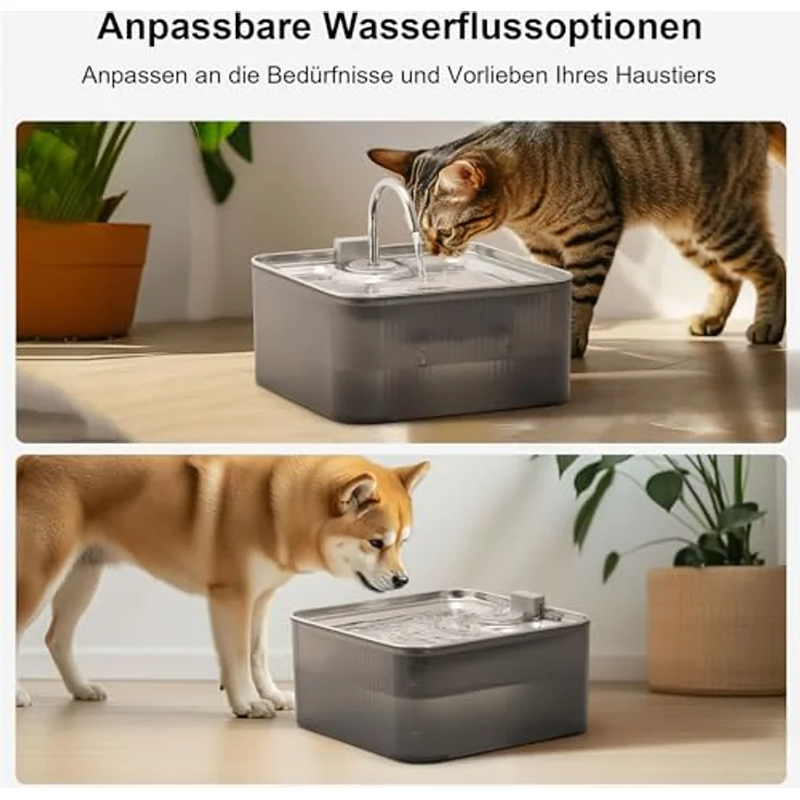 FUKUMARU Trinkbrunnen Filter 9 Stück, Hochdichter Schwammfilter und Aktivkohle für FUKUMARU 7L Wasserspender für Katzen und Hunde – Bild 5