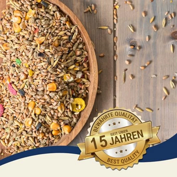 Lyra Pet® Nagerfutter 20 kg, Alleinfutter für Nagetiere, artgerecht & nährstoffreich, geeignet für Hamster, Mäuse, Ratten, Meerschweinchen & Kaninchen – Bild 4