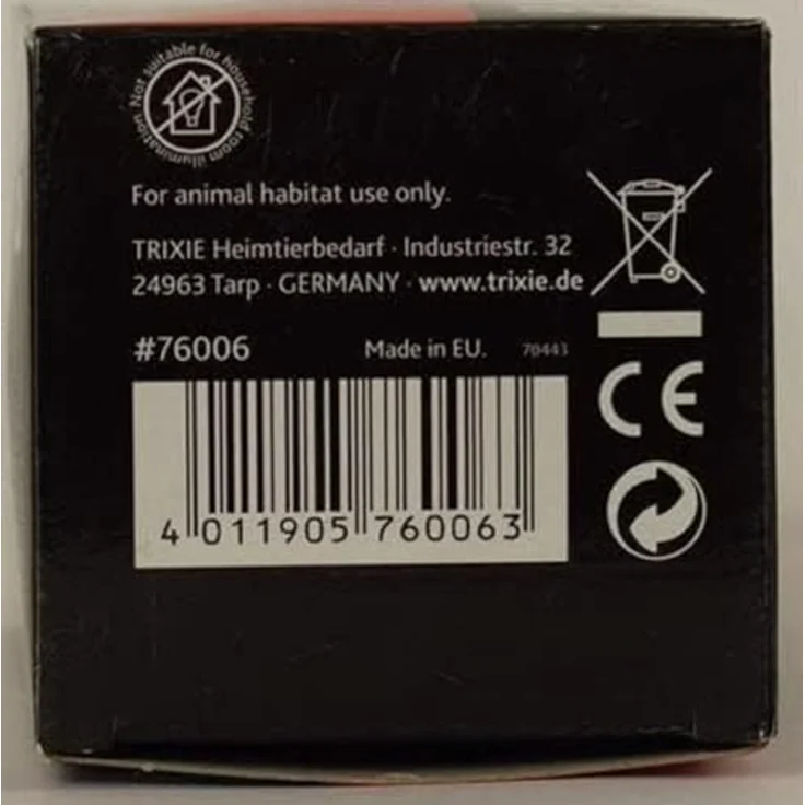 Trixie 76007 Neodymium Wärme-Spotlampe, 63 mm Durchmesser, 75 W für Terrarien mit UV-A Strahlung – Bild 4