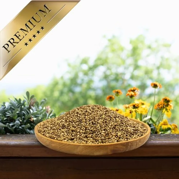 Lyra Pet® Hanfsamen 25 kg, Reich an Proteinen & Omega-3-Fettsäuren, Ballaststoffreiches Futter für Wildvögel, Pferde & Nager, Ganzjähriges Ergänzungsfutter – Bild 5