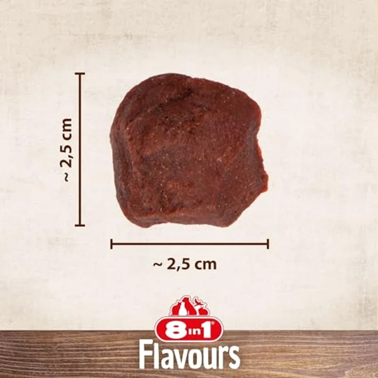 8in1 Flavours Skewer Bites, proteinreiche Hunde-Leckerlis in 100 g Beutel mit Hähnchenbrust, Entenbrust & Hühnerleber, ohne Zuckerzusatz – Bild 5