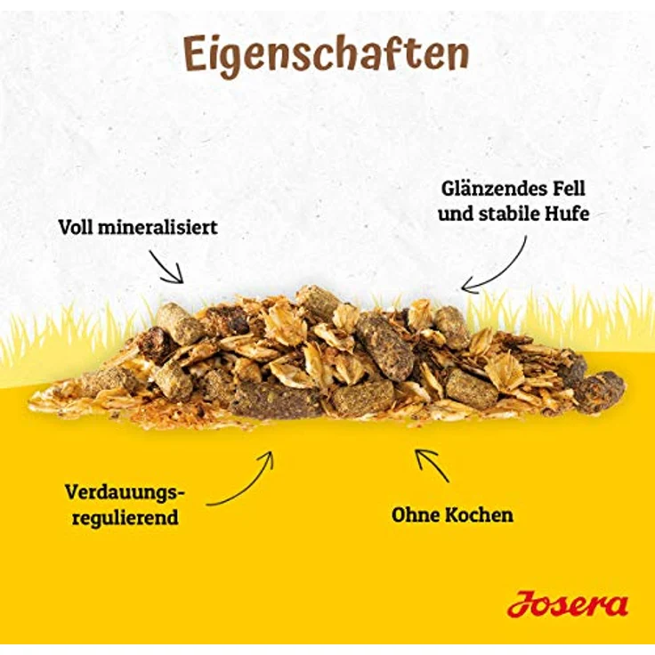 Josera Mash Rapid, Pferdefutter mit über 20 % Leinsamen, schnelle Quellzeit, 15 kg – Bild 6