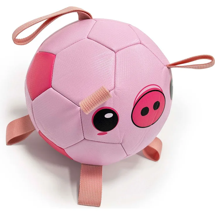 DUVO+ Hundespielzeug Fußball Piggy, langlebiges Spielzeug Ø 18.5 cm