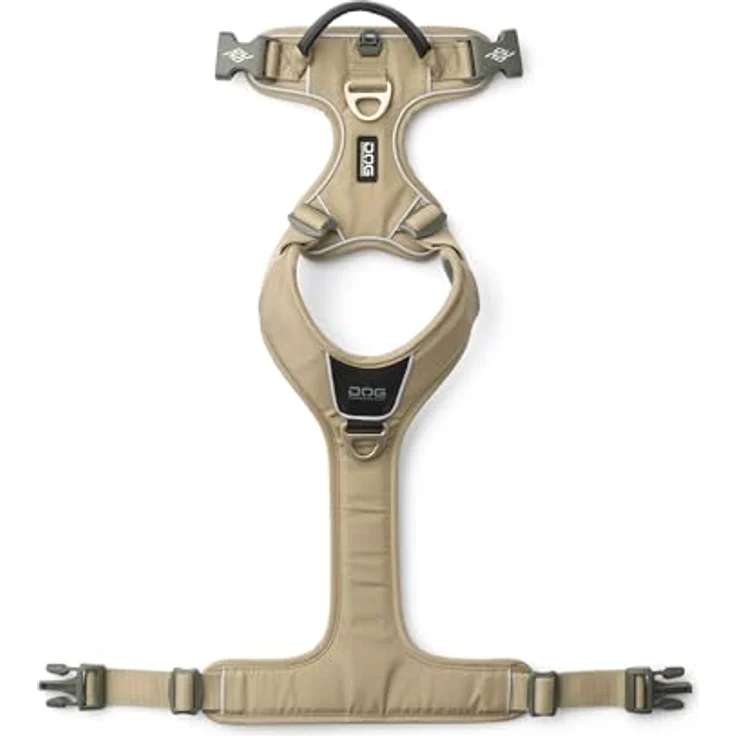 DOG Copenhagen Comfort Walk Pro Hundegeschirr, ergonomisches Design mit reflektierendem Besatz, Desert Dune, XS – Bild 4