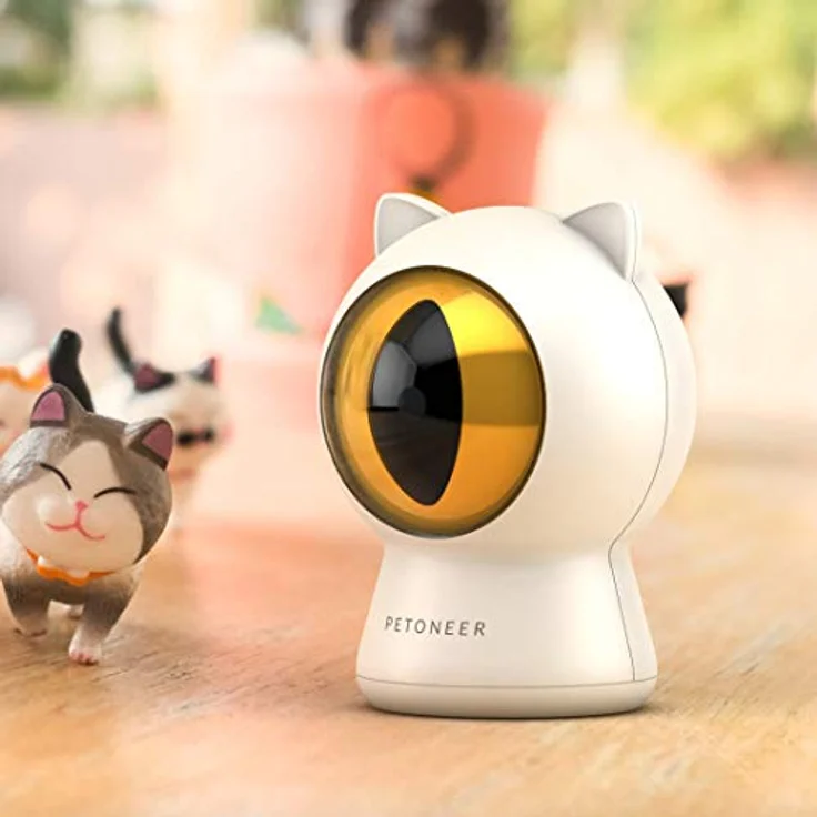 Petoneer Smart Dot PTY010, Intelligentes Katzenspielzeug mit beweglichem Laser, App-Steuerung und Micro-USB-Aufladung – Bild 9