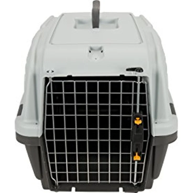 Aimé Transportkorb Skudo Iata 2, Hunde-Transportbox mit optimaler Belüftung und sicherem Verschluss, 35 x 36 x 55 cm – Bild 3