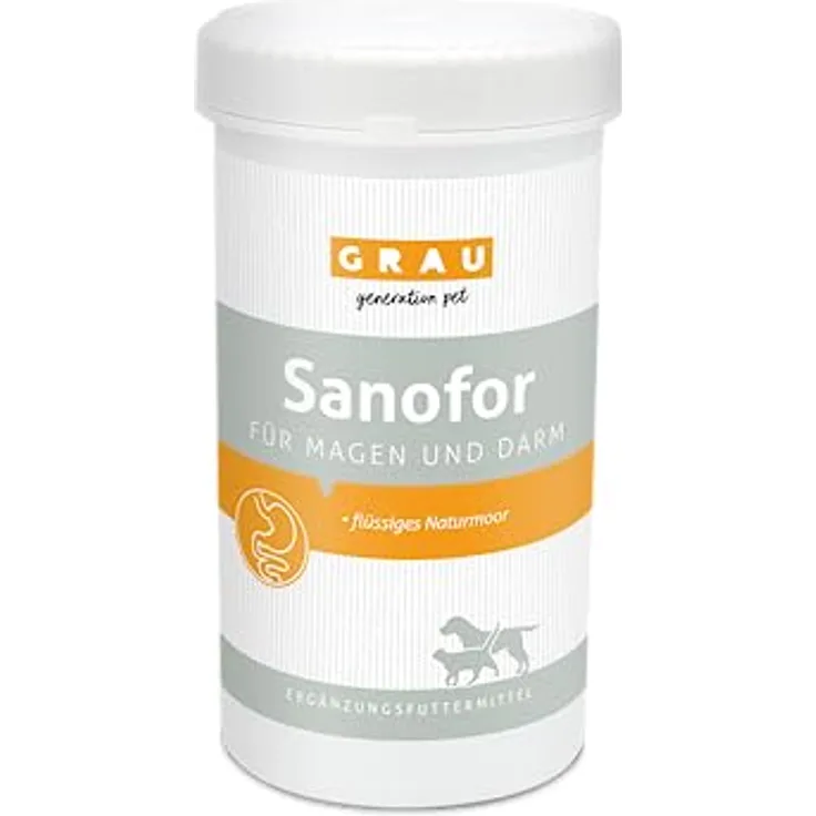 Grau Sanofor, Ergänzungsfuttermittel für Hundegesundheit, 1kg, grau