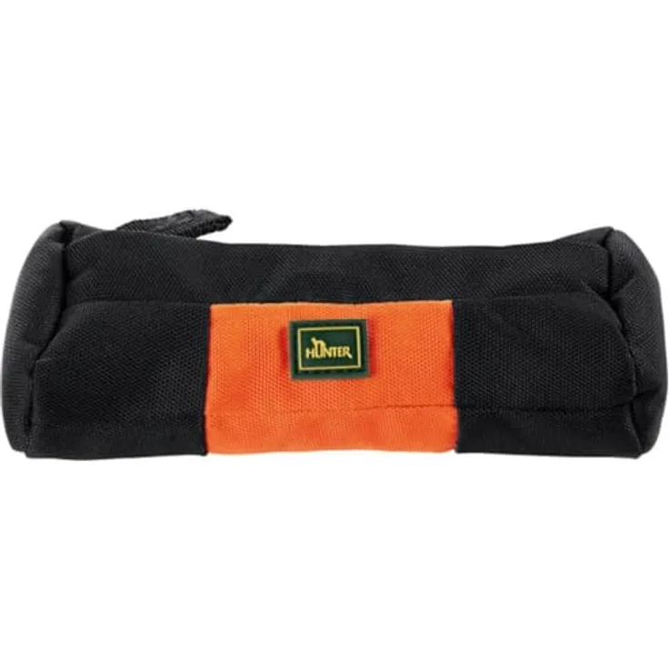 HUNTER Trainer Snack Dummy, befüllbarer Apportier-Dummy mit zahnfreundlichem gepolsterten Material, orange, 15 cm