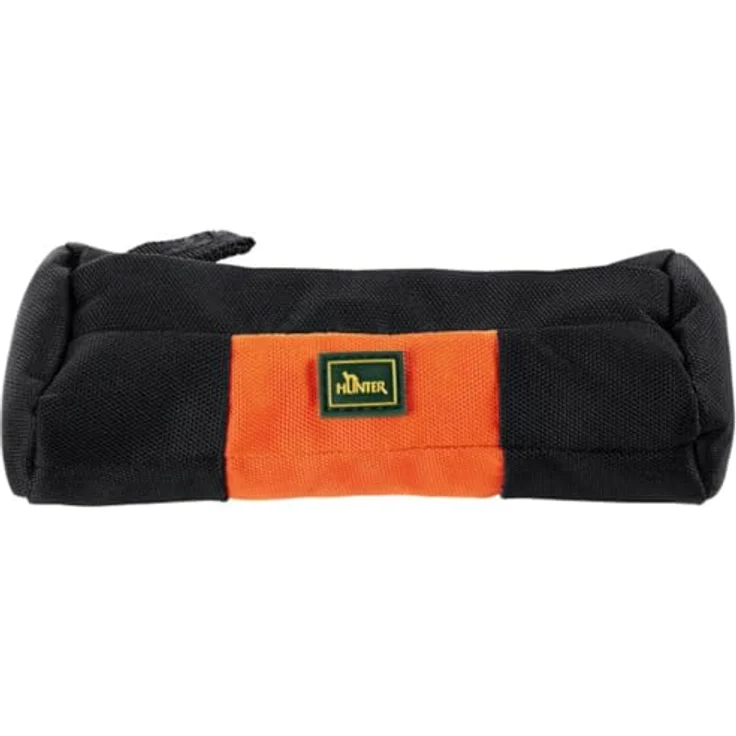 HUNTER Trainer Snack Dummy, befüllbarer Apportier-Dummy mit zahnfreundlichem gepolsterten Material, orange, 15 cm – Bild 1