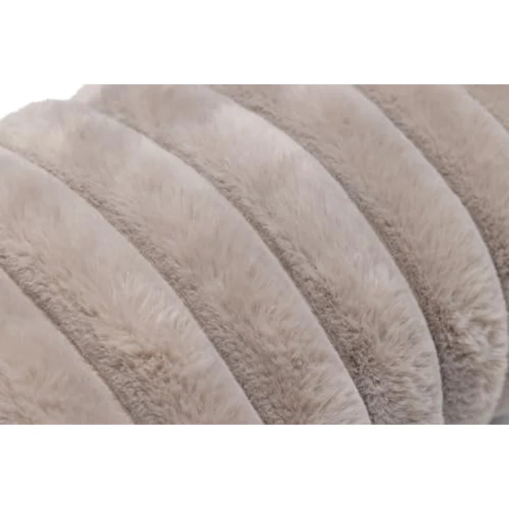 Designed by Lotte Reza Schaf, XL Hundespielzeug aus weichem Plüsch in Beige, ohne Squeaker, ideal zum Spielen und Kuscheln – Bild 3
