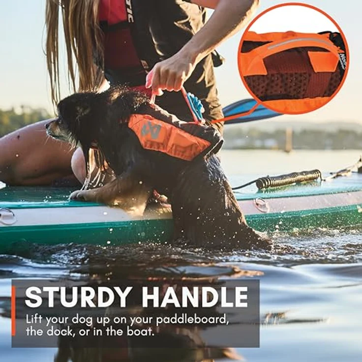 Non-stop dogwear Protector Life Jacket 1732, Schwimmweste mit SAFE-T Wickelsystem und SAFE-R Auftriebskonstruktion, Größe 3 – Bild 5