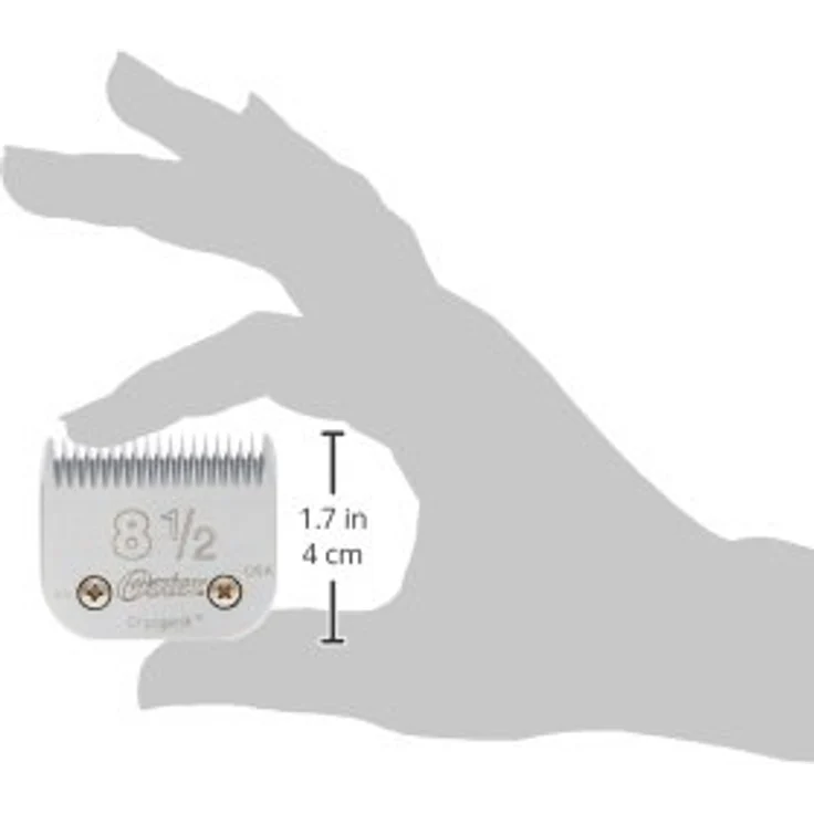 Oster Scherkopf Nr. 8 1/2, Ersatzklinge für Hundeschermaschinen, 2,8 mm Schneidlänge, kühler und langlebiger Schneidkopf – Bild 4