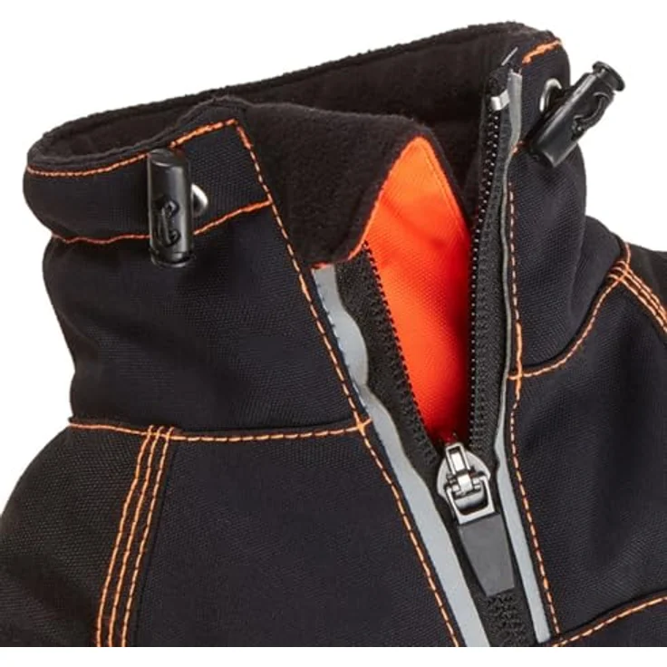 Wolters Xtra Strong Outdoorjacke, strapazierfähige Hundejacke, orange, 34 cm, wasser- und schmutzabweisend – Bild 2
