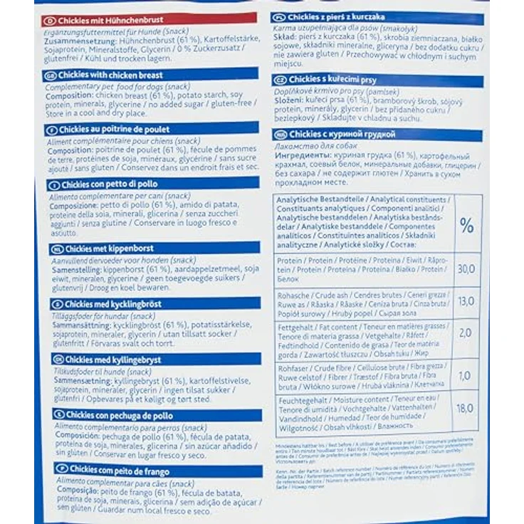 Trixie 31591 Premio Chickies, Hundesnacks mit 61 % Fleischanteil, wieder verschließbarer Beutel, 100 g – Bild 4
