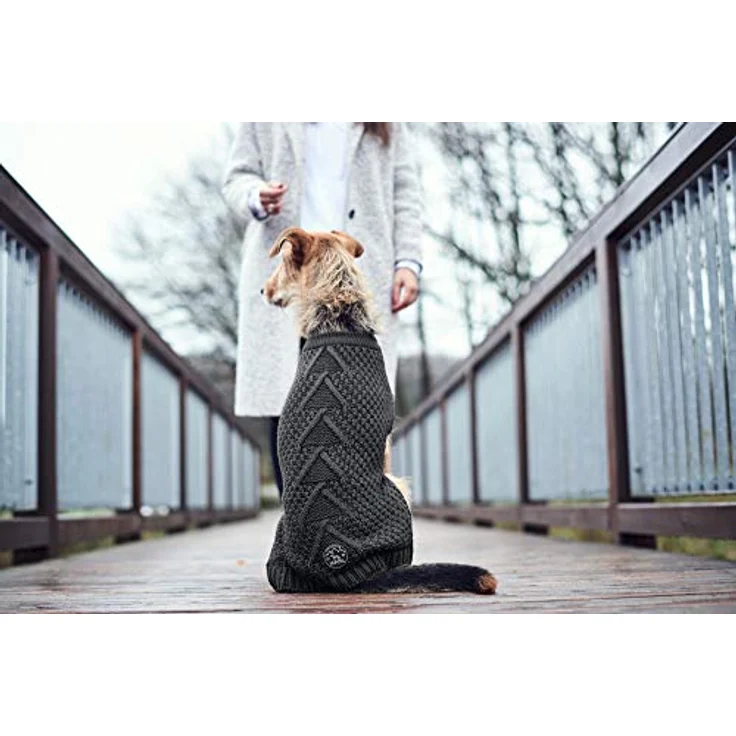 Hunter Hunde-Pullover Malmö anthrazit 30 cm – Bild 7
