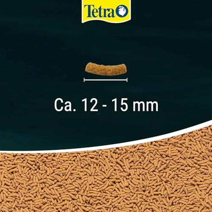 Tetra Pond Koi Sticks, Hauptfutter für Koi-Fische mit Carotinoiden und ungesättigten Fettsäuren, 4 L Beutel – Bild 2