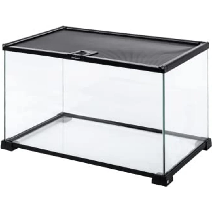 ReptiZoo Knock-Down Mini Glass Reptile Habitat, Aufzuchtterrarium 50,8x30,5x35,5cm für Spinnen, Amphibien & Insekten – Bild 1