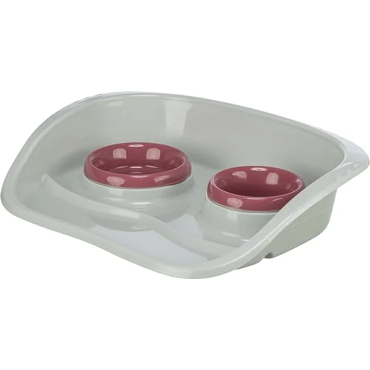 Trixie Napf-Set, Kunststoff 46 × 11 × 30 cm, 0,25 l 0,3 l – Bild 3