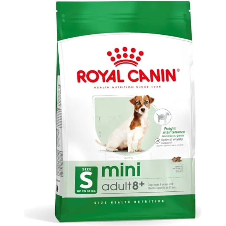 Royal Canin Mini Adult 8+, Hundefutter für kleine Hunde ab 8 Jahren, 8 kg Packung, ausgewogene Rezeptur für gesunde Vitalität – Bild 6