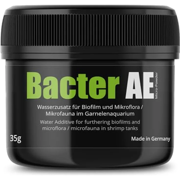 GG GLASGARTEN Bacter AE | 35g – Premium Wasserzusatz mit Mikroorganismen für verbesserte Wasserqualität und Biofilmförderung im Aquarium