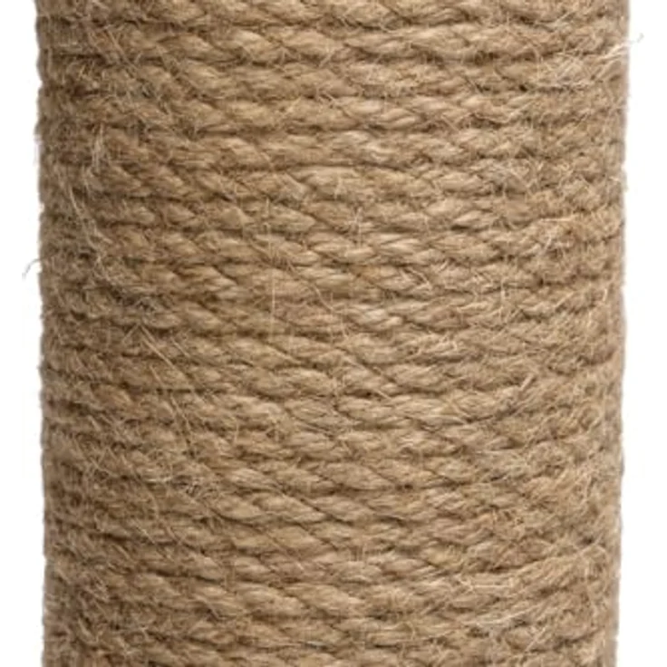 Designed By Lotte Kratzbaum Ribbed - Kratzbaum - Anthrazit - 35x35x50 cm mit geripptem Stoffboden und integriertem Katzenspielzeug - Preisvergleich – Bild 5