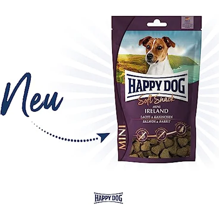 Happy Dog SoftSnack Ireland, köstlicher Hundesnack mit zartem Fleisch, 100g – Bild 2