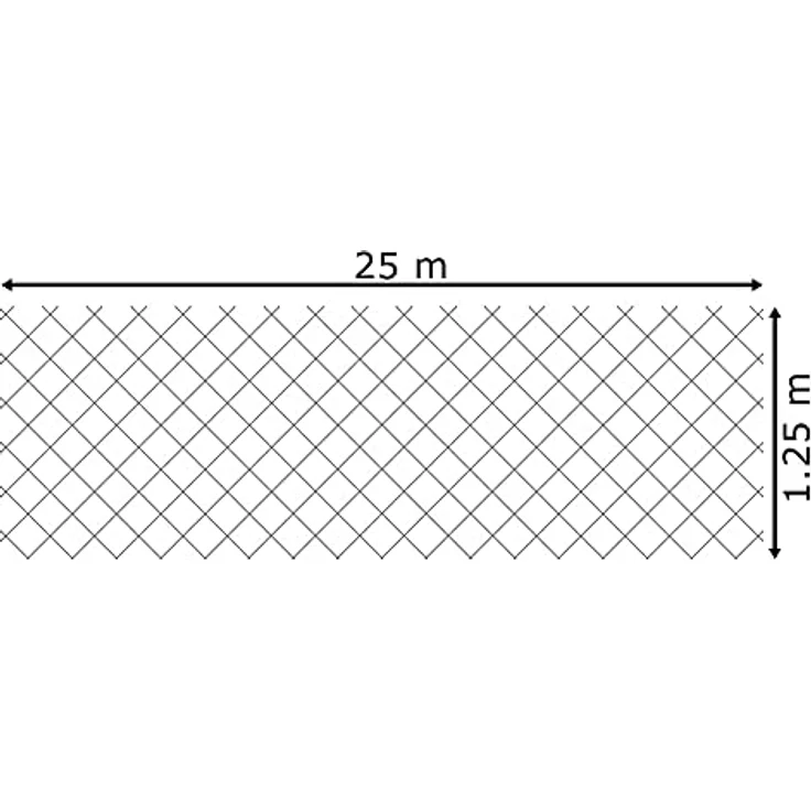 V2Aox Maschendrahtzaun 125 cm Höhe, 25 m Länge, grün, Drahtgitter mit PVC-Ummantelung, Ø 2.8 mm, Maschenweite 60 x 60 mm – Bild 5