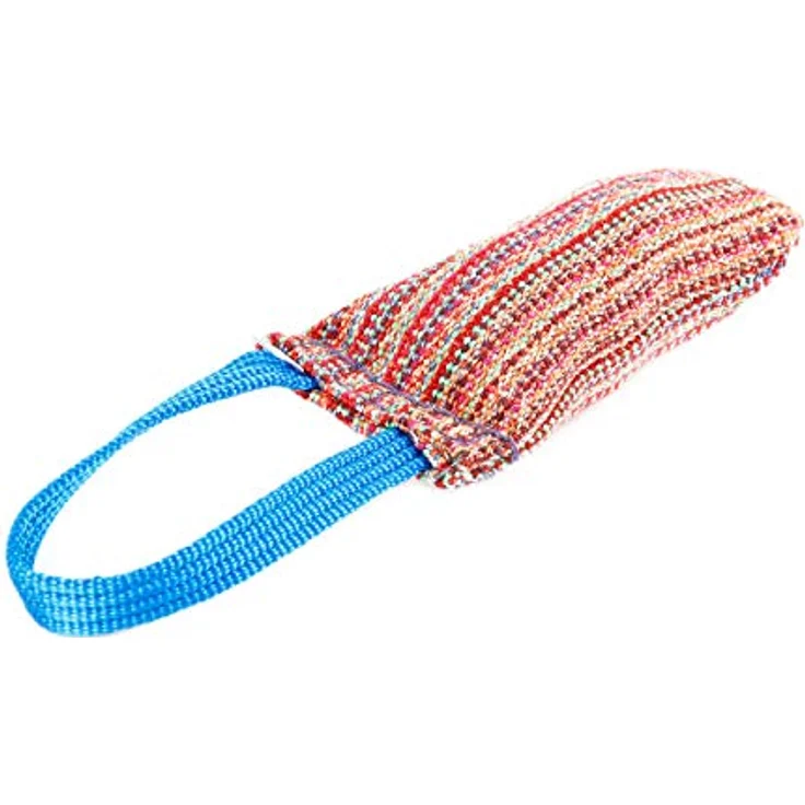 JULIUS K-9 Beisswurst aus Baumwolle-Nylon, robust, 20 cm x 5,5 cm, mit Handschlaufe – Bild 5