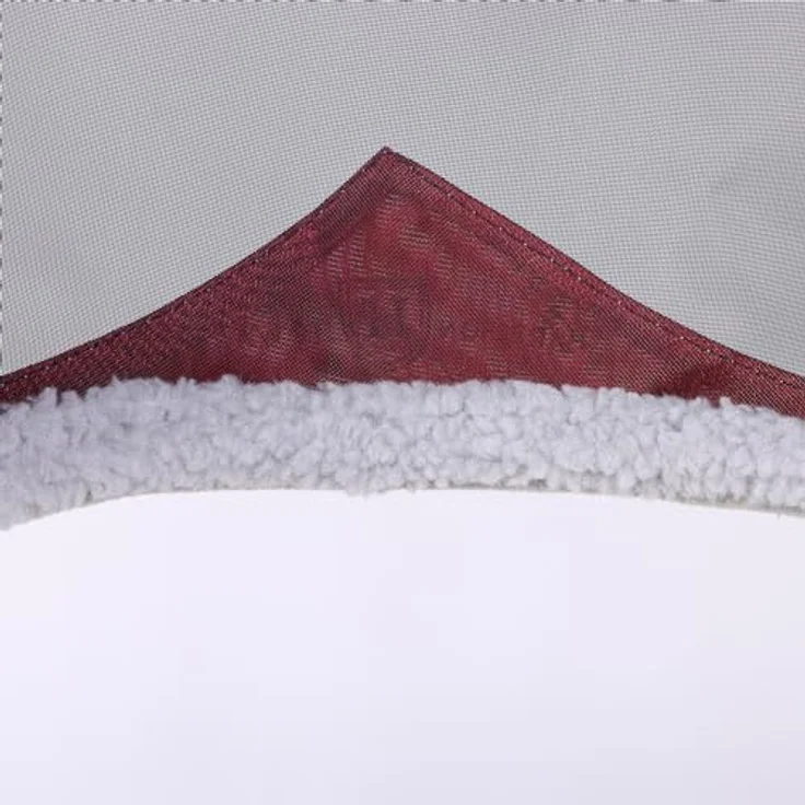 Harrison Howard CareMaster Pro Luminous Pferde Fliegenmaske, UV-Schutz mit Ohrenschutz, anatomisch geformt, rot, Vollblut (M) – Bild 4