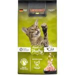 Leonardo Adult Grainfree mit Geflügel, Trockenfutter für sensible Katzen, 2 x 7,5 kg, ohne Getreide, Zahnpflege-Effekt, Made in Germany
