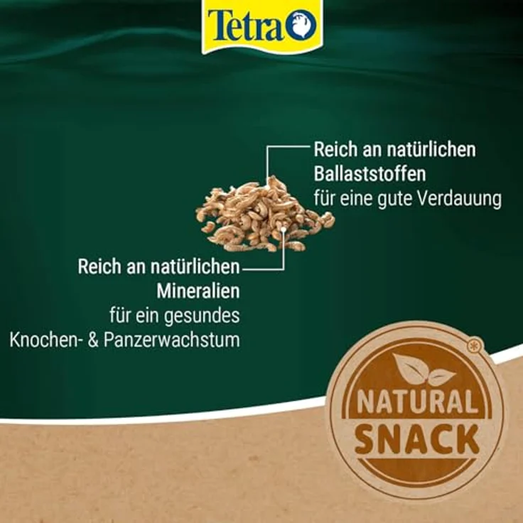 Tetra Gammarus 1l, Terrarienfutter aus sorgfältig getrocknetem Naturfutter für optimale Qualität und Verträglichkeit – Bild 3