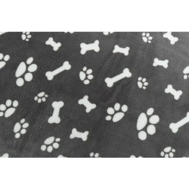 Trixie Kenny Decke, Plüsch, 75 × 50 cm, grau – Bild 9