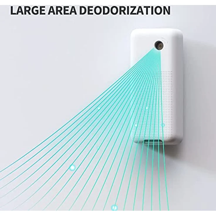 PETKIT PURA AIR Smart Spray Weiss, Automatischer Lufterfrischer und Luftreiniger für Zuhause, App-gesteuert, geruchsentfernend, intelligente Sprühfunktion, Luftqualitätsüberwachung – Bild 3